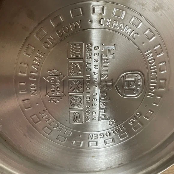 Haus Roland Copper Tone Hammered Stainless Steel Tea Kettle Induction - Picture 3 of 5